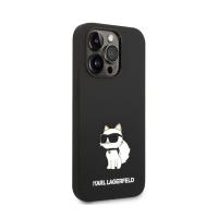 Karl Lagerfeld Silicone NFT Choupette - Etui iPhone 14 Pro (czarny)