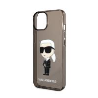 Karl Lagerfeld IML NFT Ikonik - Etui iPhone 14 Plus (czarny)