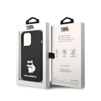 Karl Lagerfeld Silicone NFT Choupette - Etui iPhone 14 Pro Max (czarny)