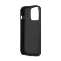 Karl Lagerfeld Saffiano Ikonik Patch - Etui iPhone 13 Pro (czarny)