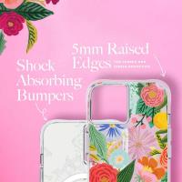Rifle Paper Clear MagSafe - Etui iPhone 14 / iPhone 13 (Garden Party Blush)