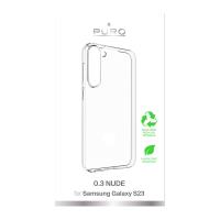 PURO 0.3 Nude - Etui ekologiczne Samsung Galaxy S23 (przezroczysty)