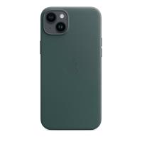 Apple Leather Case - Skórzane etui z MagSafe do iPhone 14 Plus (leśna zieleń)