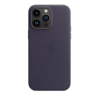 Apple Leather Case - Skórzane etui z MagSafe do iPhone 14 Pro Max (atramentowy)
