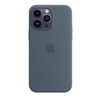 Apple Silicone Case - Silikonowe etui z MagSafe do iPhone 14 Pro Max (sztormowy błękit)