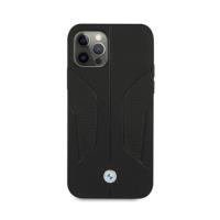 BMW Leather Perforate Sides - Etui iPhone 12 / iPhone 12 Pro (czarny)