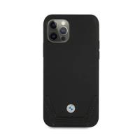 BMW Leather Perforate - Etui iPhone 12 / iPhone 12 Pro (czarny)