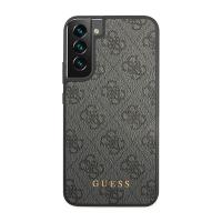 Guess 4G Metal Logo - Etui Samsung Galaxy S23+ (szary)