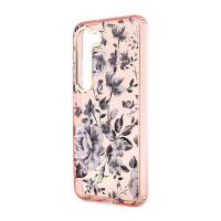 Guess Flower Collection - Etui Samsung Galaxy S23+ (różowy)