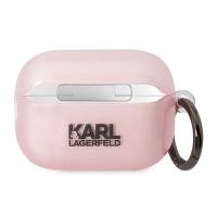 Karl Lagerfeld NFT Ikonik Choupette Head - Etui AirPods Pro 2 (różowy)