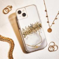 Case-Mate Karat - Etui iPhone 13 zdobione złotem (Marble)