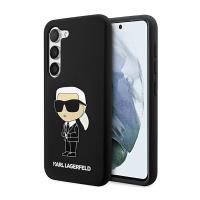 Karl Lagerfeld Silicone NFT Ikonik - Etui Samsung Galaxy S23+ (czarny)