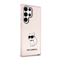 Karl Lagerfeld IML NFT Choupette - Etui Samsung Galaxy S23 Ultra (różowy)