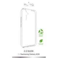 PURO 0.3 Nude - Etui ekologiczne Samsung Galaxy A34 5G (przezroczysty)
