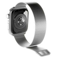 Puro Milanese Magnetic Band - Pasek ze stali nierdzewnej do Apple Watch 42/44/45/49 mm (srebrny)