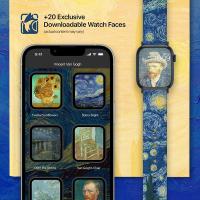 Van Gogh - Pasek do Apple Watch 38/40/41/42/44/45/49 mm (Starry Night)