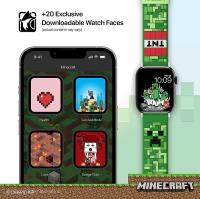 Minecraft - Pasek do Apple Watch 38/40/41/42/44/45/49 mm (Creeper 3D)