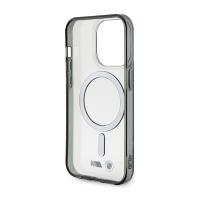 BMW Silver Ring MagSafe - Etui iPhone 14 Pro (Przezroczysty)