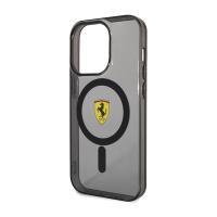 Ferrari Translucent MagSafe - Etui iPhone 14 Pro (Czarny)