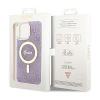 Guess 4G MagSafe - Etui iPhone 14 Pro Max (Purpurowy)