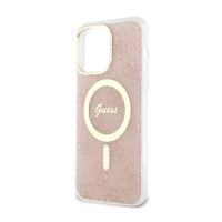 Guess 4G MagSafe - Etui iPhone 13 Pro Max (Różowy)