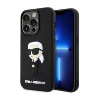Karl Lagerfeld 3D Rubber NFT Ikonik - Etui iPhone 14 Pro Max (Czarny)