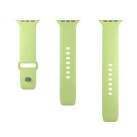 PURO ICON - Elastyczny pasek do Apple Watch 38/40/41 mm (S/M & M/L) (Matcha Green)