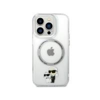 Karl Lagerfeld IML NFT Karl & Choupette MagSafe - Etui iPhone 13 Pro (przezroczysty)
