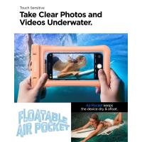 Spigen A610 Universal Waterproof Float Case - Etui do smartfonów do 6.9" (morelowy)