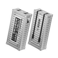 WEKOME WP-341 Container Series - Power bank 20000 mAh Super Charging z wbudowanym kablem USB-C & Lightning PD 20W + QC 22.5W (Srebrny)