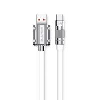 WEKOME WDC-186 Wingle Series - Kabel połączeniowy USB-A do USB-C Fast Charging 1 m (Biały)