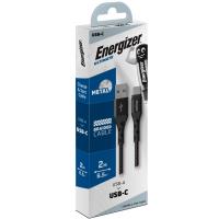 Energizer Ultimate - Kabel połączeniowy USB-A do USB-C 2m (Czarny)