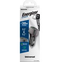 Energizer Ultimate - Ładowarka samochodowa USB-C & USB-A 38W PD + QC3.0 (Czarny)