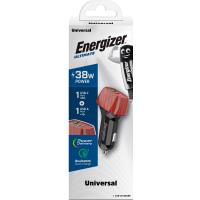 Energizer Ultimate - Ładowarka samochodowa USB-C & USB-A 38W PD + QC3.0 (Walnut)