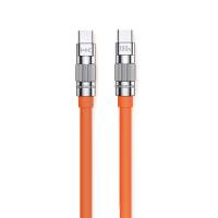 WEKOME WDC-188 Wingle Series - Kabel połączeniowy USB-C do USB-C 100W Fast Charging 1 m (Pomarańczowy)