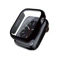 Crong Hybrid Watch Case - Etui ze szkłem Apple Watch 41mm (Black)
