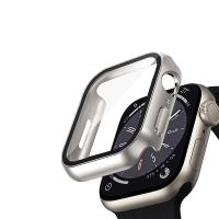 Crong Hybrid Watch Case - Etui ze szkłem Apple Watch 41mm (Starlight)