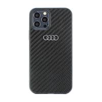 Audi Carbon Fiber - Etui iPhone 12 / iPhone 12 Pro (Czarny)