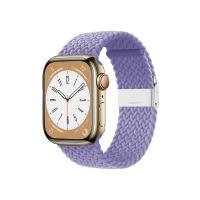 Crong Wave Band – Pleciony pasek do Apple Watch 38/40/41 mm (fioletowy)