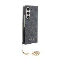 Guess 4G Charms Collection - Etui do Samsung Galaxy Z Fold 5 (szary)