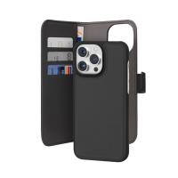 PURO Wallet Detachable - Etui 2w1 iPhone 15 Pro Max (czarny)
