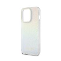 Guess IML Faceted Mirror Disco Iridescent - Etui iPhone 15 Pro (Iridescent)