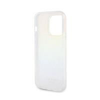 Guess IML Faceted Mirror Disco Iridescent - Etui iPhone 15 Pro (Iridescent)
