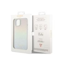 Guess IML Faceted Mirror Disco Iridescent - Etui iPhone 15 (Iridescent)