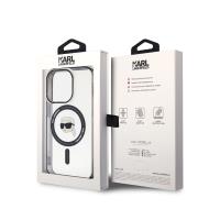Karl Lagerfeld IML Karl Head MagSafe - Etui iPhone 15 Pro (przezroczysty)