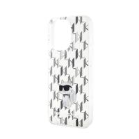 Karl Lagerfeld Monogram Choupette - Etui iPhone 15 Pro (przezroczysty)