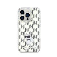 Karl Lagerfeld Monogram Choupette - Etui iPhone 15 Pro Max (przezroczysty)