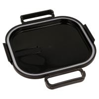 Quokka Kai - Pojemnik ze stali nierdzewnej na żywność / lunchbox (Black Marble)