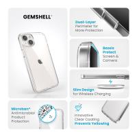 Speck Gemshell - Etui iPhone 15 Plus / iPhone 14 Plus (Clear)