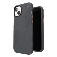 Speck Presidio2 Grip Magsafe - Etui iPhone 15 Plus / iPhone 14 Plus (Charcoal Grey / Cool Bronze / White)